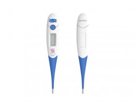SANITAS Fieberthermometer, mit flexibler Spitze und Peppa Pig-Design
