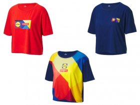 CRIVIT Damen Funktionsshirt, modisch kurz geschnitten