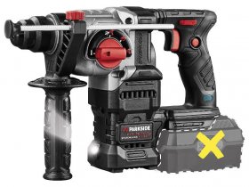 PARKSIDE PERFORMANCE® 20 V Akku-Kombihammer 1,9 J »PKHAP 20-Li 1.9J A1«, ohne Akku und Ladegerät