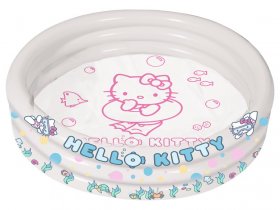 Hello Kitty 3-Ring-Pool, transparent, 150 x 25 cm