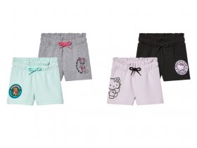 Kinder-Sweatshorts, 2 Stück, mit Baumwolle