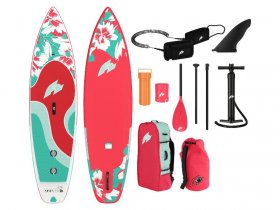 F2 SUP Doppelkammer Exotic, aufblasbar, max. Belastung 150 kg
