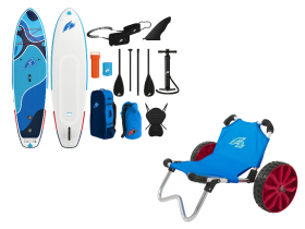 F2 SUP-Set, Doppelkammer-SUP Allround + SUP-Trolley