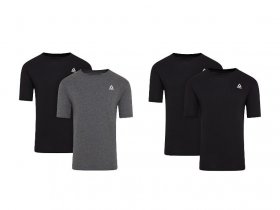 Reebok Herren T-Shirt's, 2 Stück, mit dezentem Signature-Reebok Logo