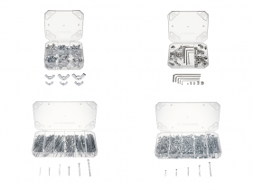 PARKSIDE® Flügelmutter-Sortiment / Madenschrauben-Sortiment / Splint-Sortiment / Nagel-Sortiment