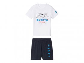 Kinder Pyjama mit Rundhalsausschnitt