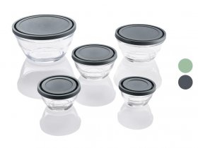 LIVARNO home Glas-Schalenset, 5-teilig