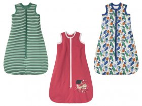 lupilu® Baby Schlafsack, mit Bio-Baumwolle
