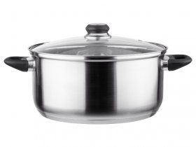 LIVARNO home Edelstahl-Topf, Ø 28 cm