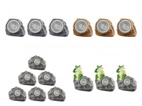LIVARNO home LED-Solarleuchten, manuell ausschaltbar