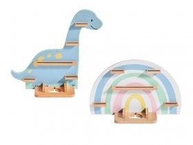 LIVARNO home Kinder-Regal mit Magnetstreifen, für Audiobox und Figuren