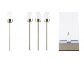 LIVARNO home LED-Solarfackel, mit realistischem Flackereffekt