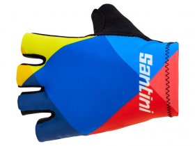 Santini Handschuhe »Team Lidl-Trek 2025«, mit Fütterung