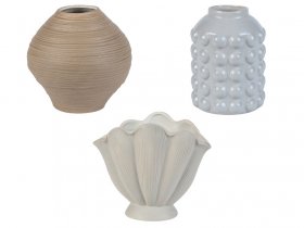 LIVARNO home Dekorative Vase, mit 4 EVA-Pads am Boden