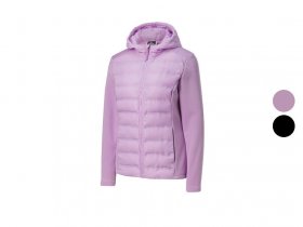 CRIVIT Damen Hybridjacke, wasserabweisendes Obermaterial