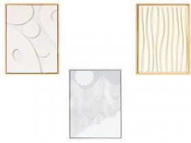 LIVARNO home 3D-Leinwandbild / 3D-Wandbild, inkl. 2 Aufhänger