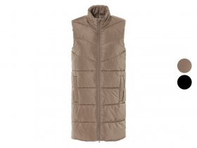 esmara® Damen Longweste mit Stehkragen