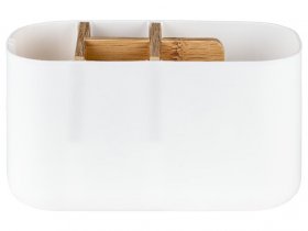 LIVARNO home Bad- und Duschabzieher / Bad-Organizer / Wattestäbchen-Behälter / Seifenspender
