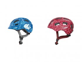 Abus Fahrradhelm Kids, mit intergriertem Insektenschutzgitter