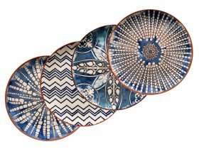 MÄSER Tellerset »Iberico Blue«, 4-teilig