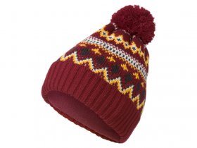 esmara® Damen Thermo-Strickmütze, mit modischem Bommel