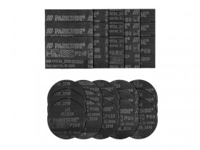PARKSIDE PERFORMANCE® Schleifgitter-Set, für Holz, Spachtel, Lack, Kunststoff und Metall