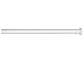 Wenko Wenko Teleskop-Duschstange, ausziehbar von 110 bis 245 cm, aus Aluminium