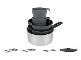 CRIVIT Kochset Camping, 12-teilig