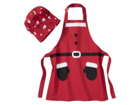 LIVARNO home Kinder Schürzenset, 2-teilig, aus reiner Baumwolle