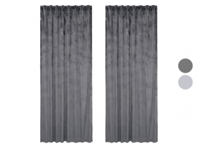 LOOKS by Wolfgang Joop Samtvorhang, weich fallend, 135 x 245 cm