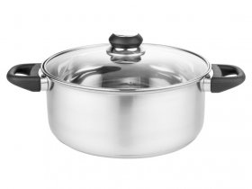 LIVARNO home Edelstahl-Topf, Ø 24 cm