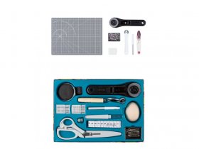 crelando® Profi-Schneiderset / Nähgarn-Kollektion / Schneidematte mit Zubehör