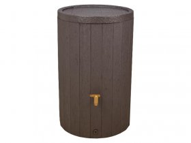 4rain 4rain Regenspeicher »Madera« 220 Liter, in Holzoptik, braun