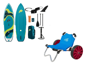 F2 SUP-Set, Doppelkammer-SUP Solid + SUP-Trolley