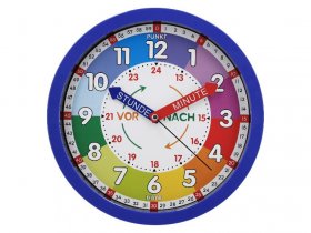lupilu® Lern-Wanduhr, mit Quarz-Uhrwerk