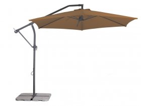 Schneider Schneider Ampelschirm »Palmera«, 6-teilig, 300 cm Durchmesser, UV-Schutz 80+, Schutzhülle