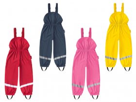 Playshoes Kleinkinder Kinder Regenlatzhose mit Reflektoren