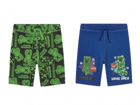Kleinkinder Jungen Shorts »Minecraft« mit Aufdruck