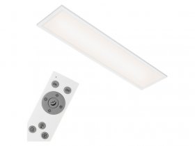 Briloner LED Decken-Panel, dimmbar, Farbtemperatursteuerung 1 x 0,25m