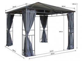 Grasekamp Hardtop Pavillon Limone