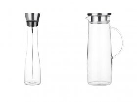 LIVARNO home Wasserkaraffe / Fruchtsaftkrug, auch für kohlensäurehaltige Getränke geeignet