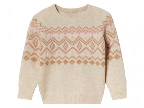 lupilu® Kleinkinder Strickpullover mit Rundhalsausschnitt