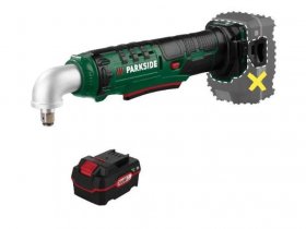 PARKSIDE® 20 V Akku-Winkelschlagschrauber »PAWS 20 A1«, mit Akku