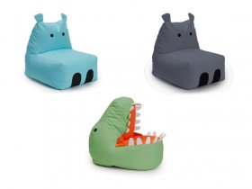 Lumaland Kindersitzsack »Animal Line«, 200/270 l, in tierischen Designs