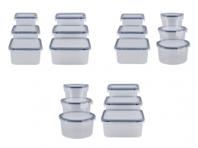 SILVERCREST® Frischhaltedosen-Set, 6-teilig