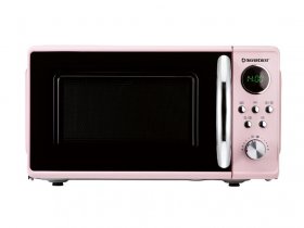 SILVERCREST® Mikrowelle »SMWC 700 D1«, im Retro-Design, rosa