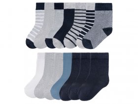 lupilu® Kleinkinder Socken, 7 Paar, mit Bio-Baumwolle