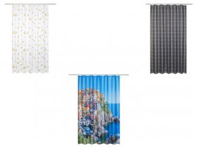 LIVARNO home Duschvorhang, 180 x 200 cm