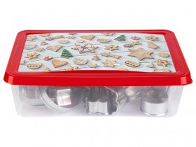 zenker Weihnachtsbäckerei Ausstecherbox, 19-teilig