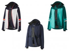 CRIVIT Damen Skijacke mit THERMOLITE® EcoMade-Technologie